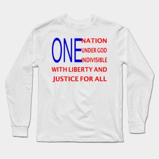 One Nation under God Long Sleeve T-Shirt